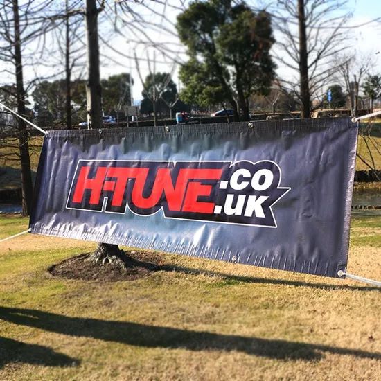 Cheap Street Advertising Hanging Flag Banner - Image 1