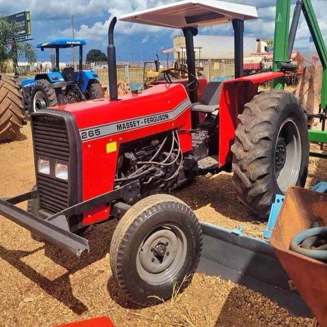 Massey Ferguson 265 Wheel Tractor 75HP Fairly Used for Farm Use with Core Components Engine Motor Gear Pump Gearbox - Image 3