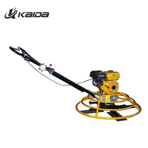 Concrete Power Trowel Road Building Petrol Power Plaster Trowelling Machine - Image 2
