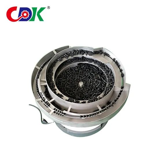 Vibrating Disk Feeding System Vibratory Bowl Feeders Origin China Trademark CDK Warranty 1 Year Specification 125kg Movement Mode - Image 2