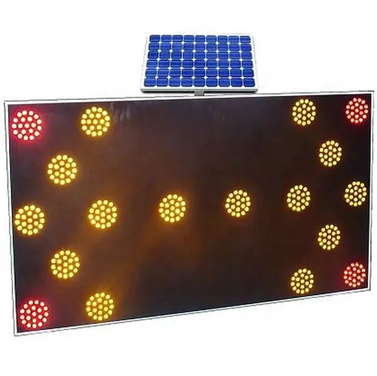 Direction Panel Light LED Flashing Traffic Construction Guide Aluminum Solar Arrow Direction ...