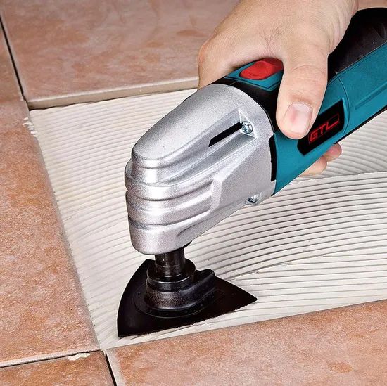 Power Tools Kit 300W Variable Speed Oscillating Multi-Tool Origin China Model NO. MFT009 Input Power 300W Trademark GTL; - Image 3