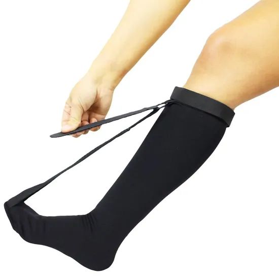 Plantar Fasciitis Socks Adjustable Foot Drop Orthopedic Night Splint Compression Socks - Image 4