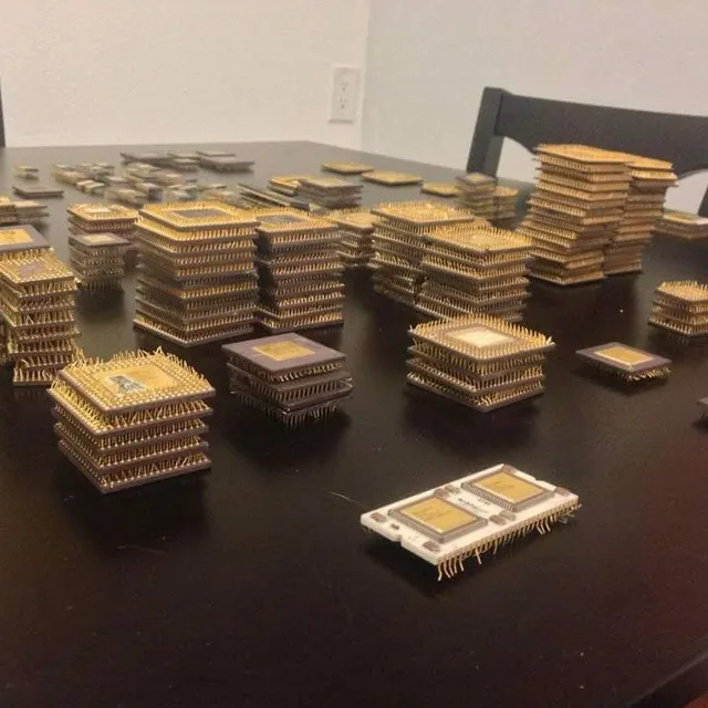 Cpu Ceramic Processor Scrap with Gold Pins/Scrap Cpu /Scrap Gold Ram Processor CPU Ceramic Scrap For Sale - Image 5