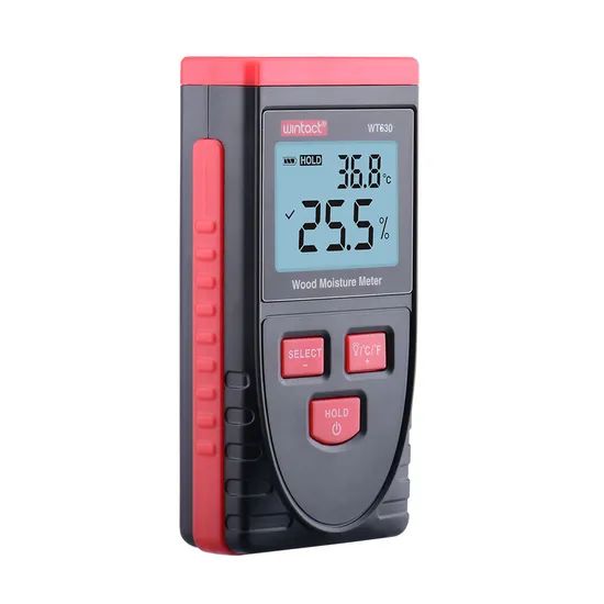 Wood Moisture Meter Without Damaging Inductive with Humidity Temperature Measurement - Image 4