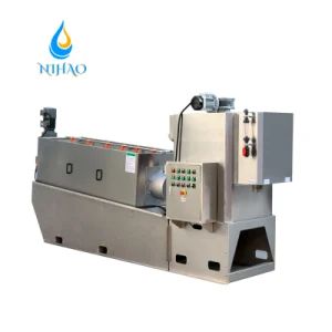 Low Infrastructure Investment Cost Dewatering Screw Presses Machine for Sewage Treatment - Image 1