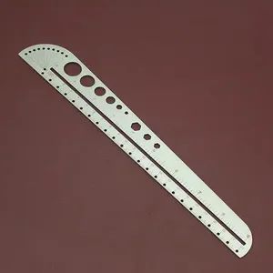 Drawing Stencils Metal Ruler Etching Environment-Friendly Material Stainless Steel Straight Ruler - Image 2