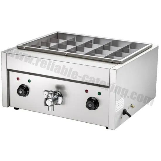 Automatic Oden Cooking System Commercial-Grade Machine for Takoyaki & Fish Ball Heating - Image 1
