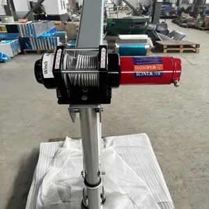 Efficient Mini Crane on Truck for Quick City Operations Origin China Type Folding Colour Silver Condition New Self Weight 40kg - Image 3