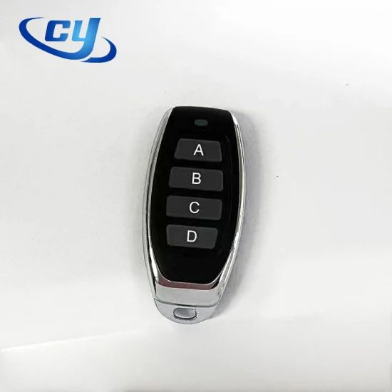 Cytx025-4-E 315/433MHz RF Button Switch 12V 18mA Plastic Universal 50m 1Y MOQ100 - Image 1
