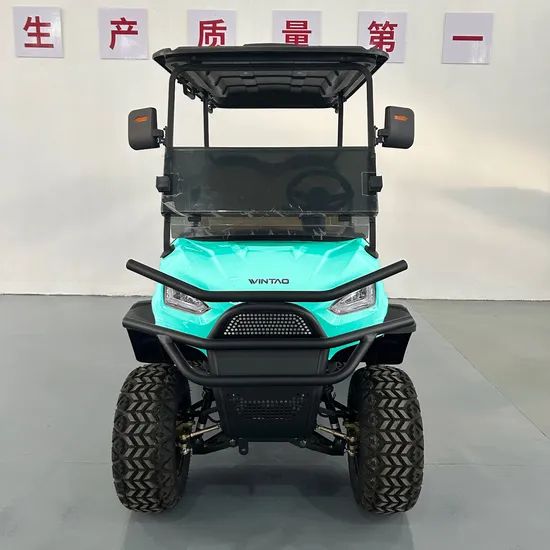 Cheap Custom Golf Cart Electric Golf Buggy Golf Equipment Seats 3-4 OEM Support Origin China Power 600-1700W Model NO. WT 2+2 - Image 4
