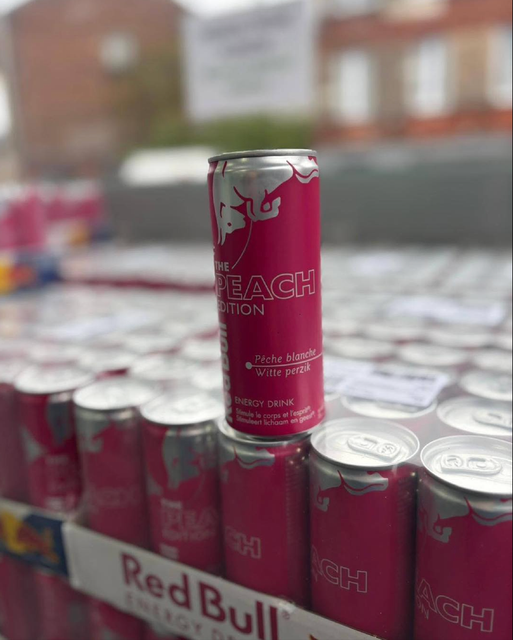 RELIABLE SUPPLY ORIGINAL REDBULL ENERGY DRINK 250ML X 24 CANS PEACH SUMMER EDITION SALE - Image 5