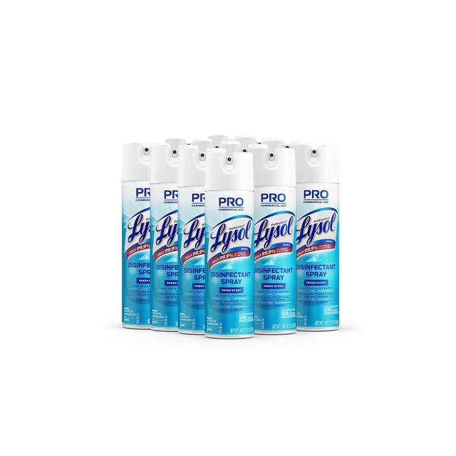 Lysol Disinfectant Spray, EPA #777-99, Coconut Water & Sea Minerals, Kills 99.9% Viruses, 19 oz /Lysol Sanitizing & Antibacterial Spray for Disinfecting & Deodorizing, Spring Waterfall, 12.5 Fl Oz each/Lysol Professional Disinfectant Spray - Original Scent |Lysol Disinfectant Spray, Sanitizing and Antibacterial Spray, For Disinfecting and Deodorizing, Lemon Breeze, 19 Fl Oz (Pack of 2)/ Lysol Disinfectant Spray, Sanitizing and Antibacterial Spray, Crisp Linen - Image 5