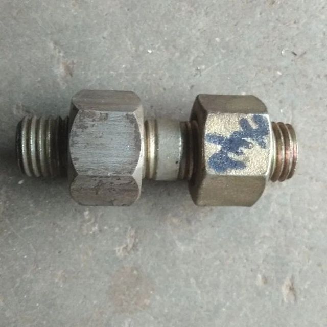 Double End Valve Stud Size 3/4 Color Silver Bolt Size 2 inch Material Mild Steel Usage/Application Machinery Product Type Double  Ended - Image 1