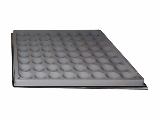 Step Riser Floor Tile, For Floorings, 10 mm Color Grey Finish Matte Shape Square Material PVC Waterproof Yes Thickness 10 - Image 2