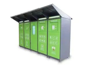 Customized Sheet Mtal Public IoT-Powered Smart Waste Sorting Guardian Dustbin - Image 5