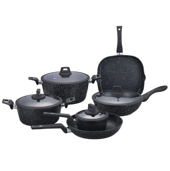 Premium Forged Aluminum Cookware for Efficient Everyday Cooking - Image 1