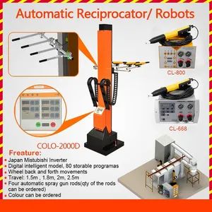 Electrostatic Automatic Powder Coating Equipment Automation Type Gun Certifications Ce, Iso Substrate Material Steel Coating Type Powder - Image 4