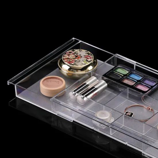 Cross Border Creative Multi Grid Matte Bottom Rectangular Makeup Storage & Organization - Image 1
