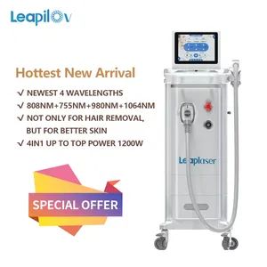 High Power Diode Laser Portable 3 Waves 755nm 808nm 1064nm Laser Hair Removal Machine - Image 5