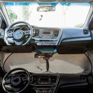 Front Window Sunshades Car Sun Shade Front Windshield Wyz12903 - Image 4