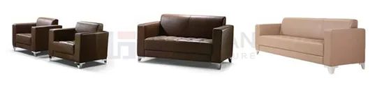Office Sofa Office Sofa Color Black Origin China Condition New Folded Unfolded Model NO. SJ522 Material Leather Appearance - Image 5