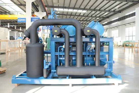 250HP Refrigeration Screw Condensing Unit with Frascold Compressor for Freezing Equipment - Image 3