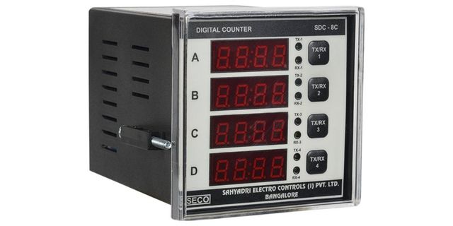 Sahyadri Digital Counters Brand Seco Display Type Digital Power Source Electric Model Name/Number SC130 No Of Channels 4 / 8 - Image 4