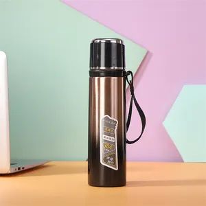 500ml Stainless Steel Thermos with Metal Coating Cover PP Color Pink Trademark OEM Style Outdoor Capacity 500ml Brand Name OEM/ODM - Image 4