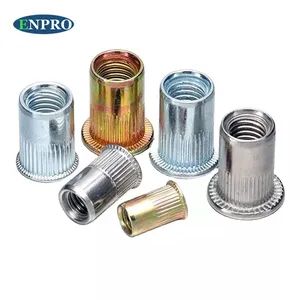 Rivet Nuts Aluminum Rivetnuts Blind Set Nutserts Threaded Insert Nutsert Cap Flat Head Rivet Nuts M3 M4 M5 M6 - Image 2