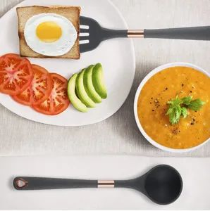 Hot Selling 5 in 1 Silicone Kitchen Accessories Kitchenware Cooking Tools Household Utensils Set - Image 3