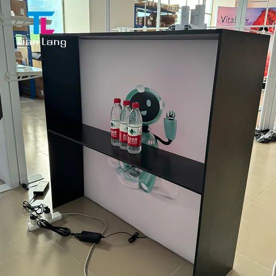 Portable LED Display Cabinet with Tool-Free Assembly Design - Image 5