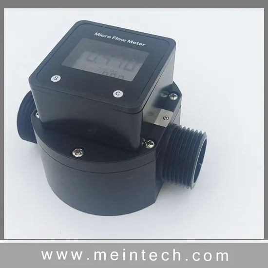 1inch Diesel Flow Meter, Oval Gear Flowmeter Oil Flowmeters Size DN25 Origin China Model NO. 400dd HS Code 90261000 Trademark Meinte - Image 5