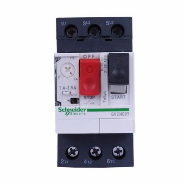 2.5A Motor Protection Circuit Breaker Mpcb Current Rating 2.5A, 2.5a Function Motor Protection Number of Poles Triple - Image 3