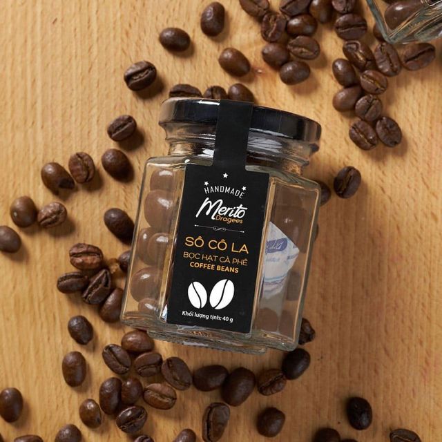 Delicious Taste Premium Quality Chocolate Covered Coffee Beans 40g Legendary Brand Made in Vietnam for Distributing - Image 2
