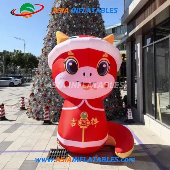 2025 New Year Snake Mascot Inflatable Decoration Inflatable Cartoon Snake - Image 6