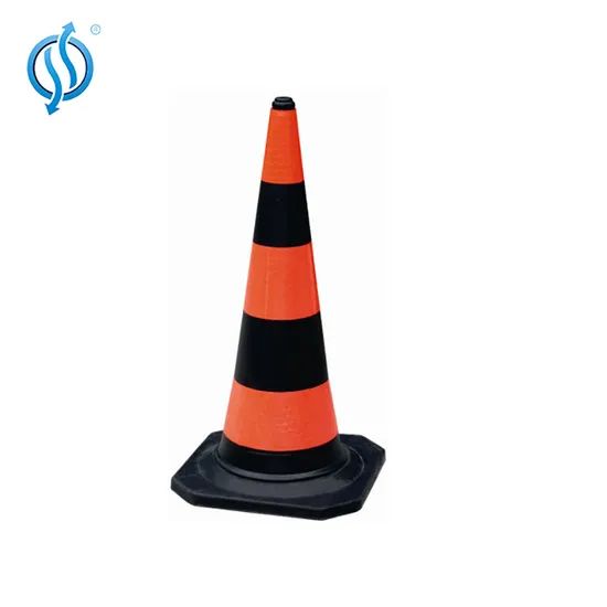 Black Base PVC Traffic Safety Warning Cone Signs - Image 5