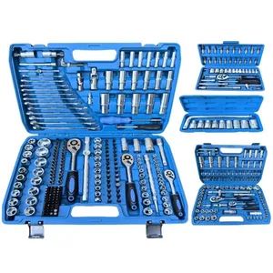 216 PCS Car Repair Tool Box Combination Mixed Tool Kit Hand Socket Ratchet - Image 2