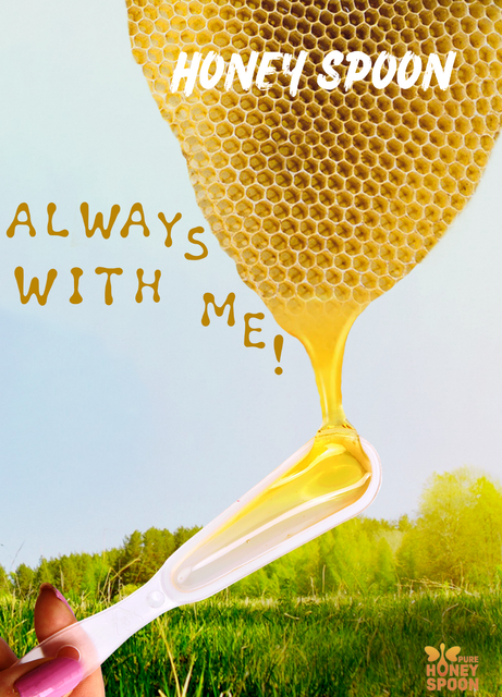 7 Gr x 100 Pcs Pure Honey Spoon Pine Natural Honey %100 Natural 100 Pcs Honey Spoon Cartoon Box - Image 5