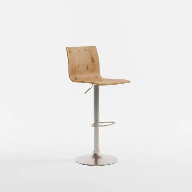 Molded Plywood Bar Stool Seat Shell Wood Type rubberwood - Image 2