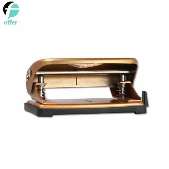 Desktop Assisted 2 Hole Metal Punch Machine Origin China Model NO. I1145 Hole Number Two Specification 2" Production Capacity - Image 6