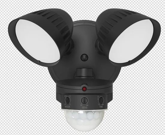 Tri Proof Light LED Waterproof Wall Light PIR Motion Security Light - Image 1