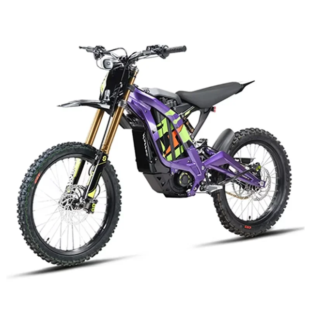 High-Power 8000W Electric Dirt Bike – Used Off-Road E-Bike with 75km/h Top Speed ⚡ - Image 3