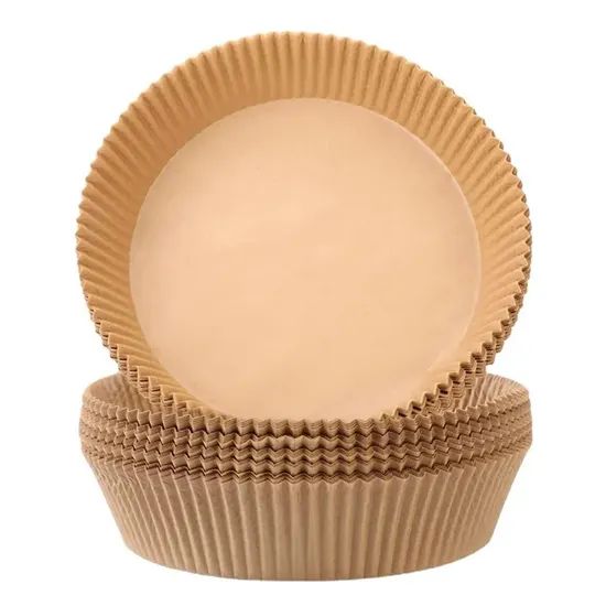 Food Grade Custom Air Fryer Perforated Parchment Paper Liners Non-Stick Baking Parchment Paper - Image 4