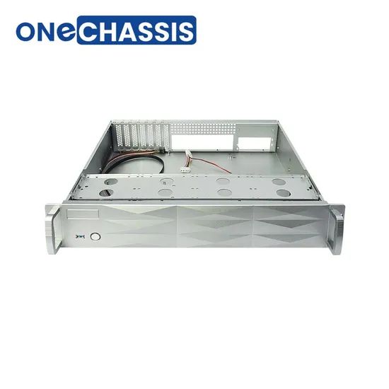 2u Operator Computer Assembly Heavy-Duty 2u Industrial Rackmount PC Server Chassis with Brushed ...