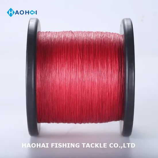 Fluo Orange Color Direct Selling PE Braided Trout Fishing Line 500m Strong Polyethylene Line - Image 5