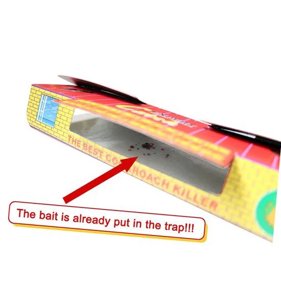 China Cockroach Killer Trap Roach Motel Insect Silverfish Cockroach House Glue Trap - Image 5