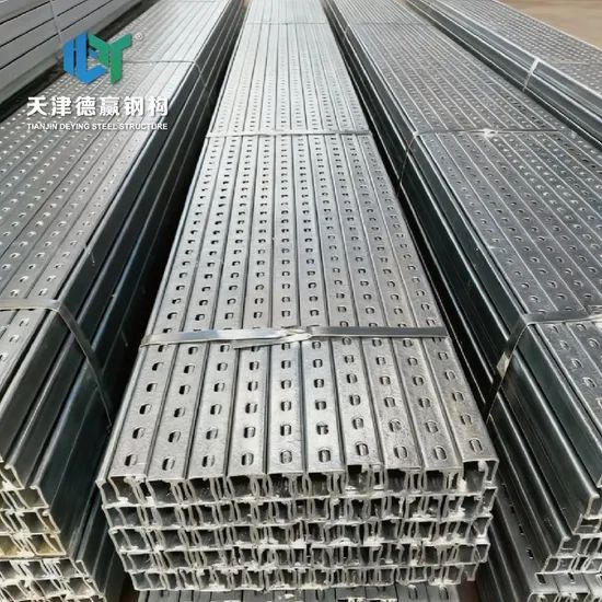 Dwin Wholesale Price U Channel Steel Solar Panel Installation Rails for Purlin - Image 6