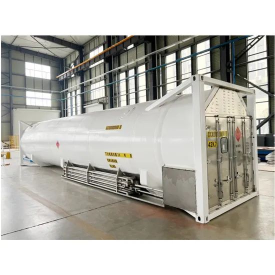 40FT Resin/Hydrogen Peroxide Storage ISO Tank Container Price - Image 5