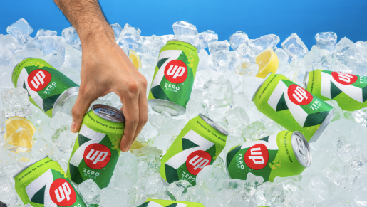 7UP Zero Sugar Lemon & Lime Soda 330ml Can – Wholesale Soft Drink Supply - Image 2